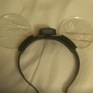 Disney Parks Star Wars light up ears. Used.